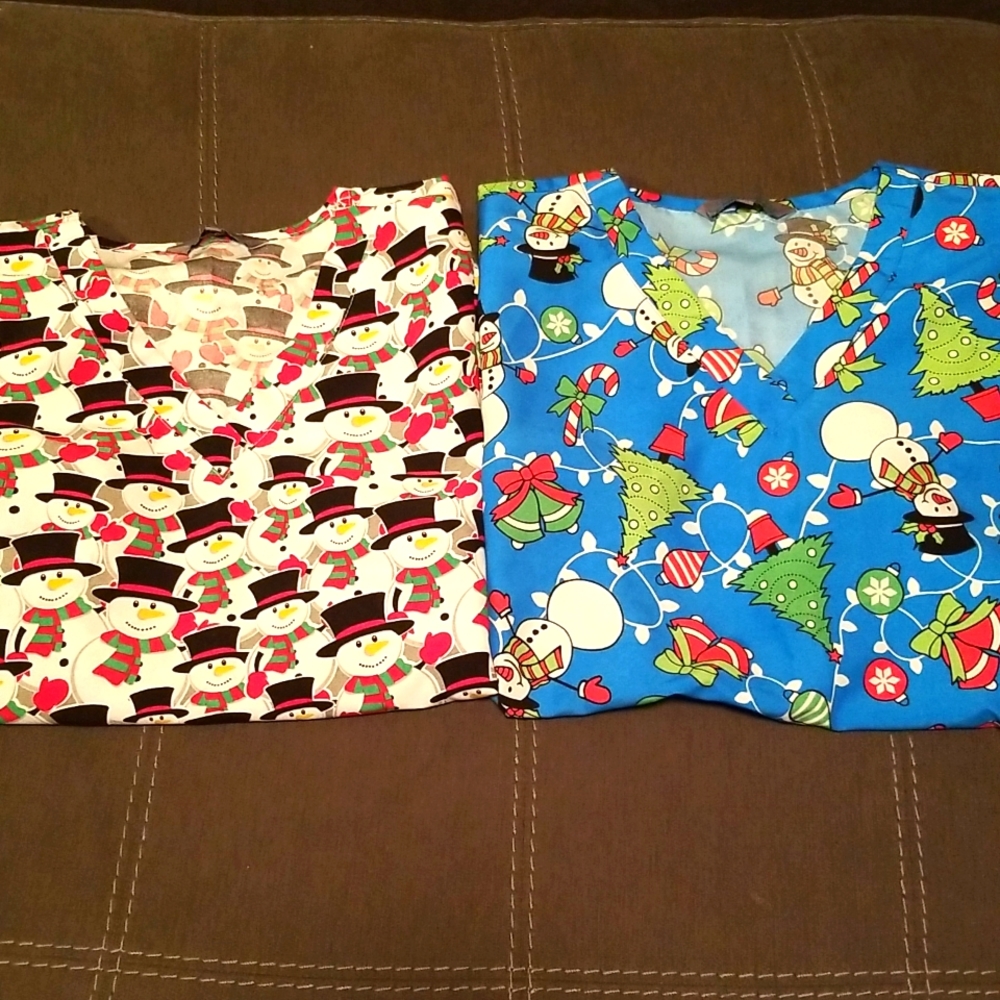 Uniform scrub tops